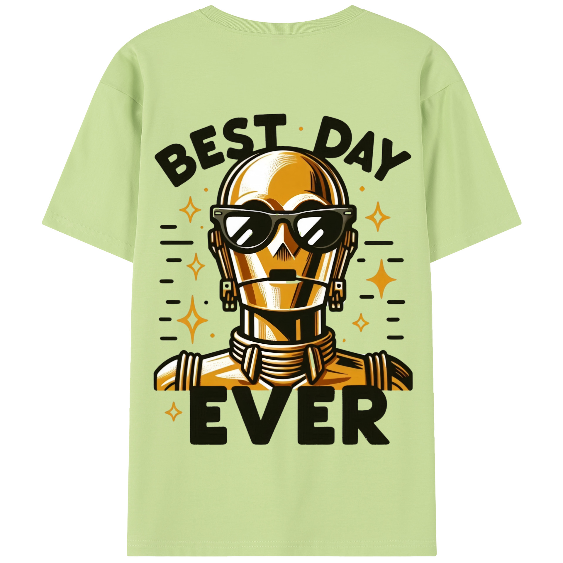 （画像用） スター・ウォーズ Star Wars 綿100％半袖Tシャツ（背面プリント）